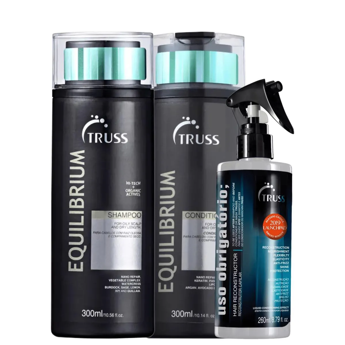 KIT TRUSS EQUILIBRIUM USO OBRIGATóRIO (3 PRODUTOS)