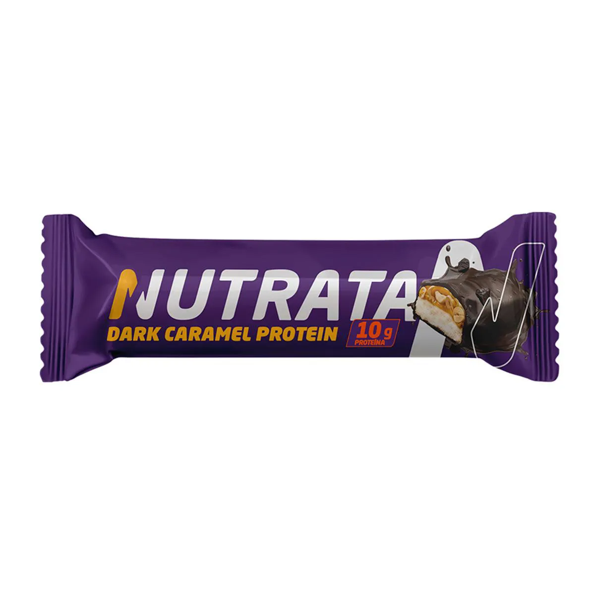 Barra de Proteína Nutrata Dark Caramel Protein 45g