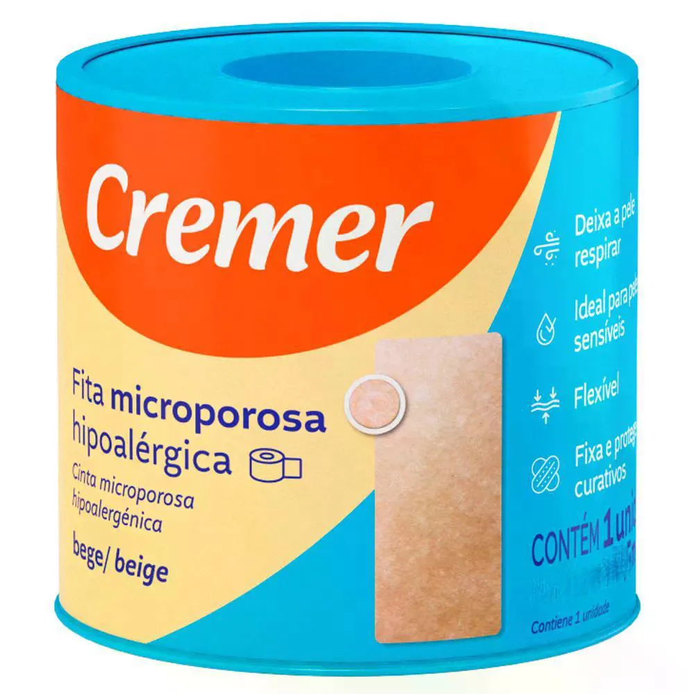 CREMER FITA MICROPOR OSA BEGE 25 X 4,5CM