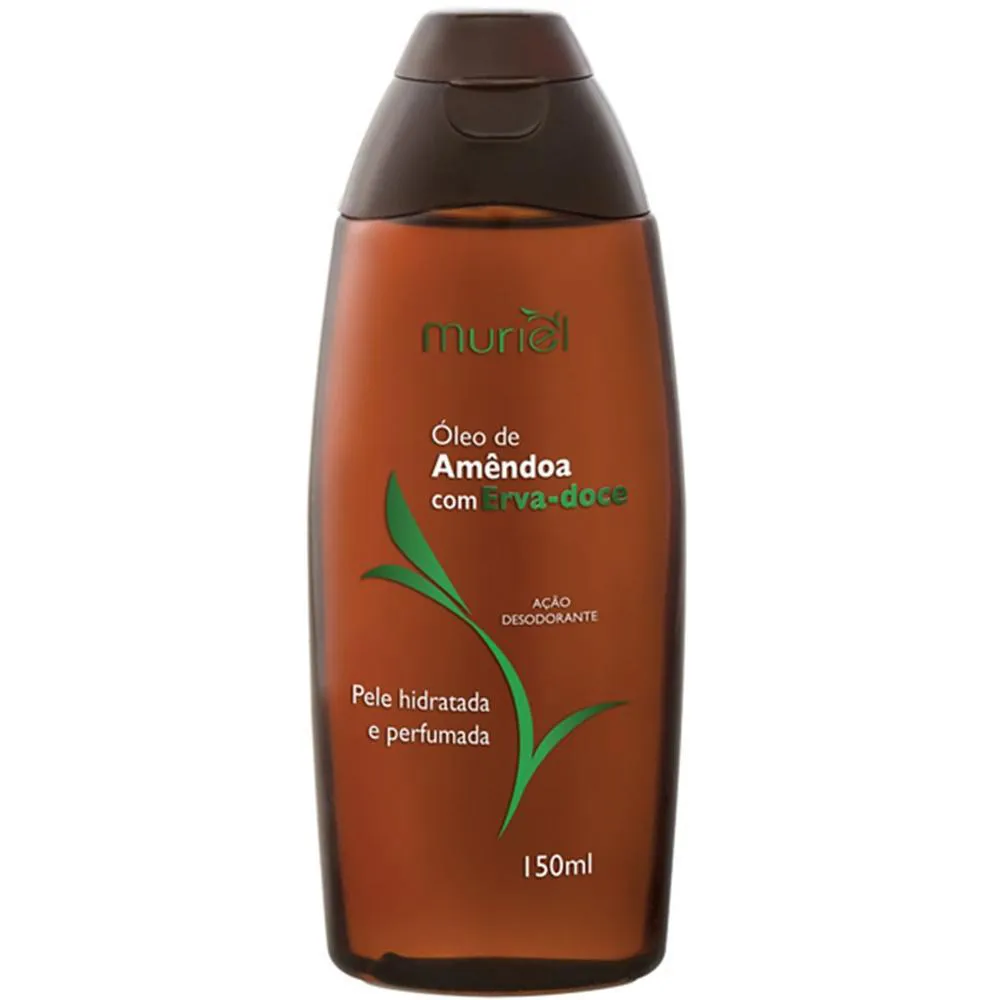 OLEO DE AMENDOAS MURIEL CORPORAL 150ML ERVA DOCE