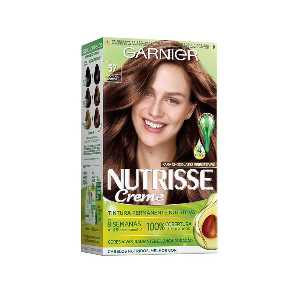 NUTRISSE TINTA 57 CASTANHO CLARO DOURADO