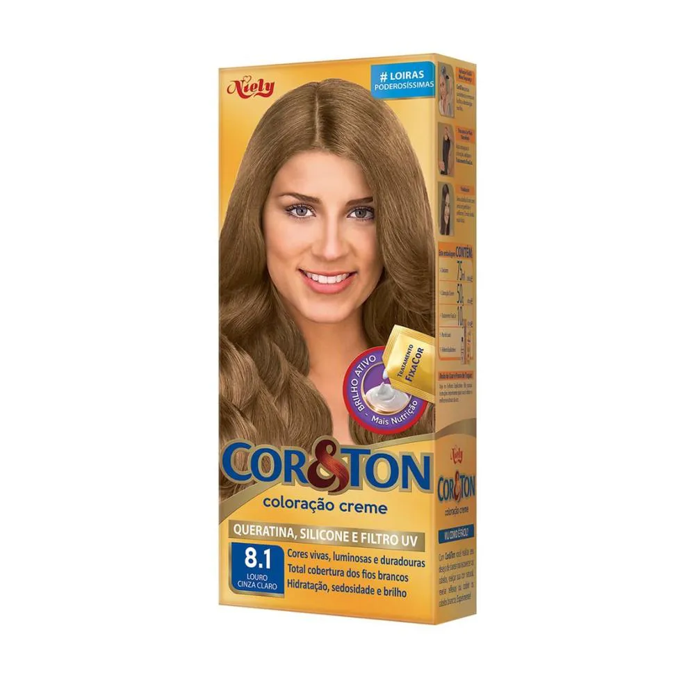 COR E TON 8.1 LOURO CINZA CLARO 50