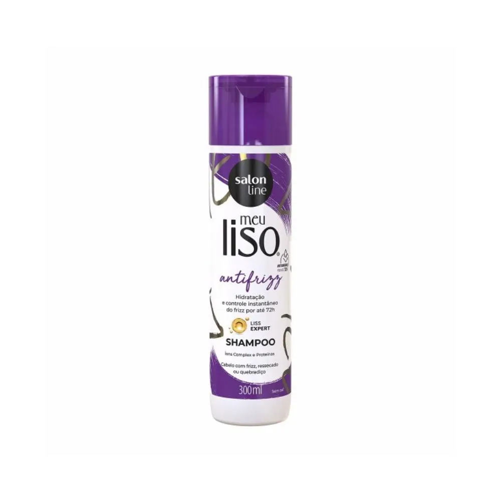 MEU LISO ANTIFRIZZ SHAMPOO 300ML - SALON LINE