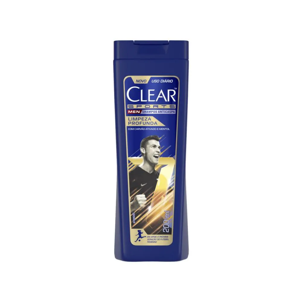 SHAMPOO MEN SPORTS ANTICASPA LIMPEZA PROFUNDA 200ML
