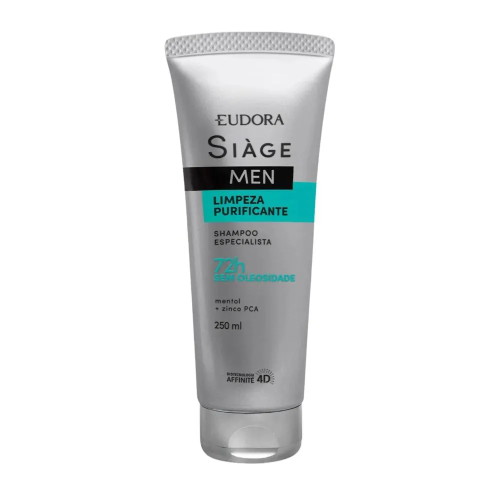 SIAGE SHAMPOO LIMPEZA PURIFICANTE MEN 250ML