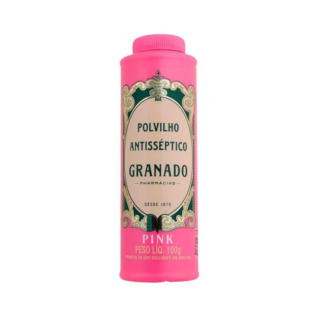 Talco Granado Polvilho Antisséptico Pink 100g