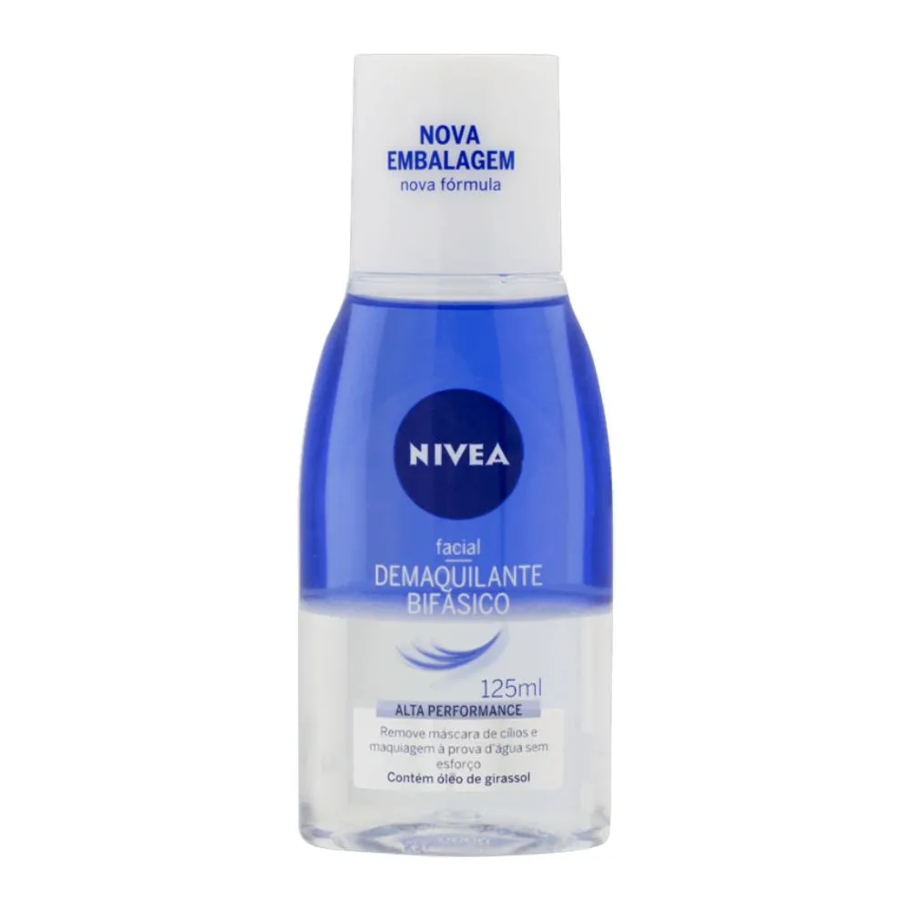 NIVEA DEMAQUILANTE FACIAL BIFáSICO FRASCO DE 125ML