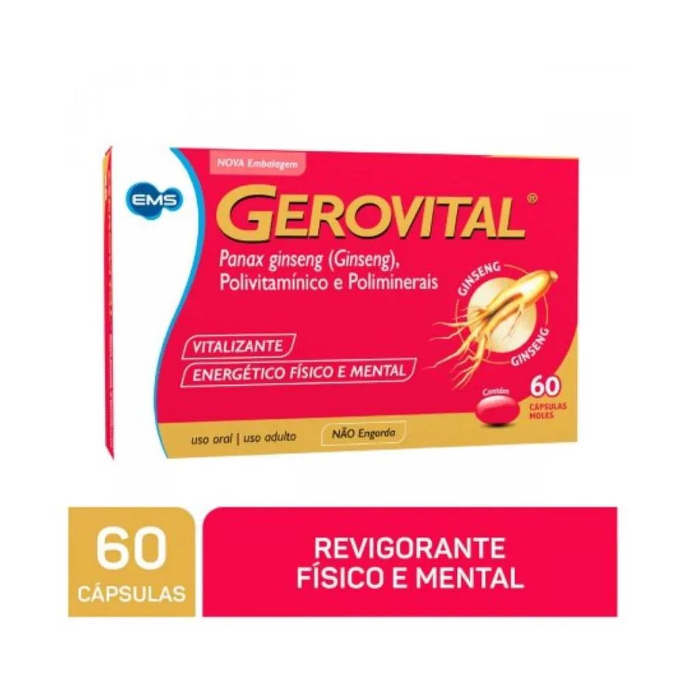 GEROVITAL 60 CáPSULAS