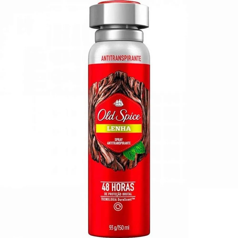 DESODORANTE OLD SPICE AEROSOL LENHA 90G/150ML