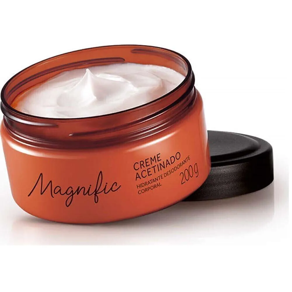 EUDORA CREME ACETINADO HIDRATANTE DESODORANTE CORPORAL EUDORA MAGNIFIC 200G
