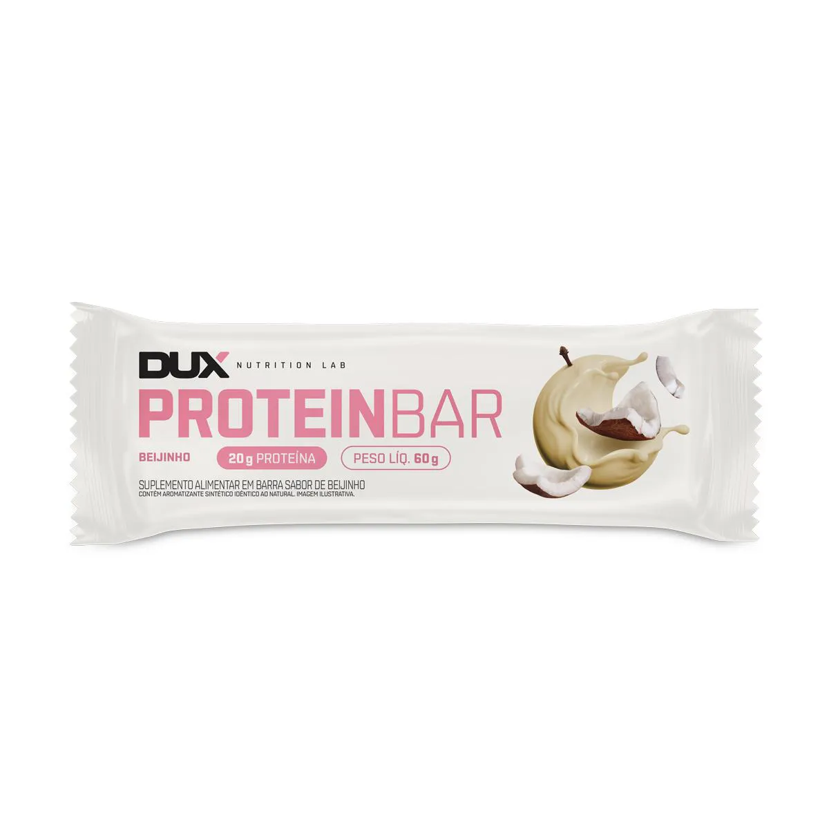 Protein Bar Dux Nutrition 20g Protein Beijinho 60g