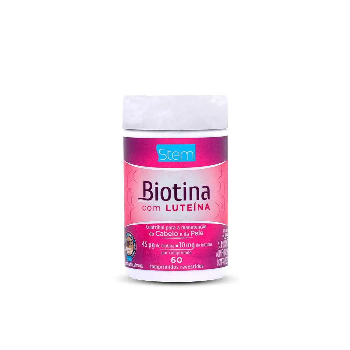 Biotina Plus com Luteína Stem Pharmaceutical com 60 comprimidos