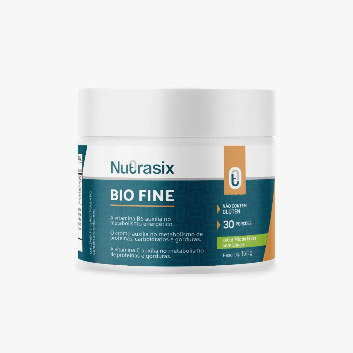 BIO FINE 150G - SABOR ERVAS COM LIMÃO - NUTRASIX