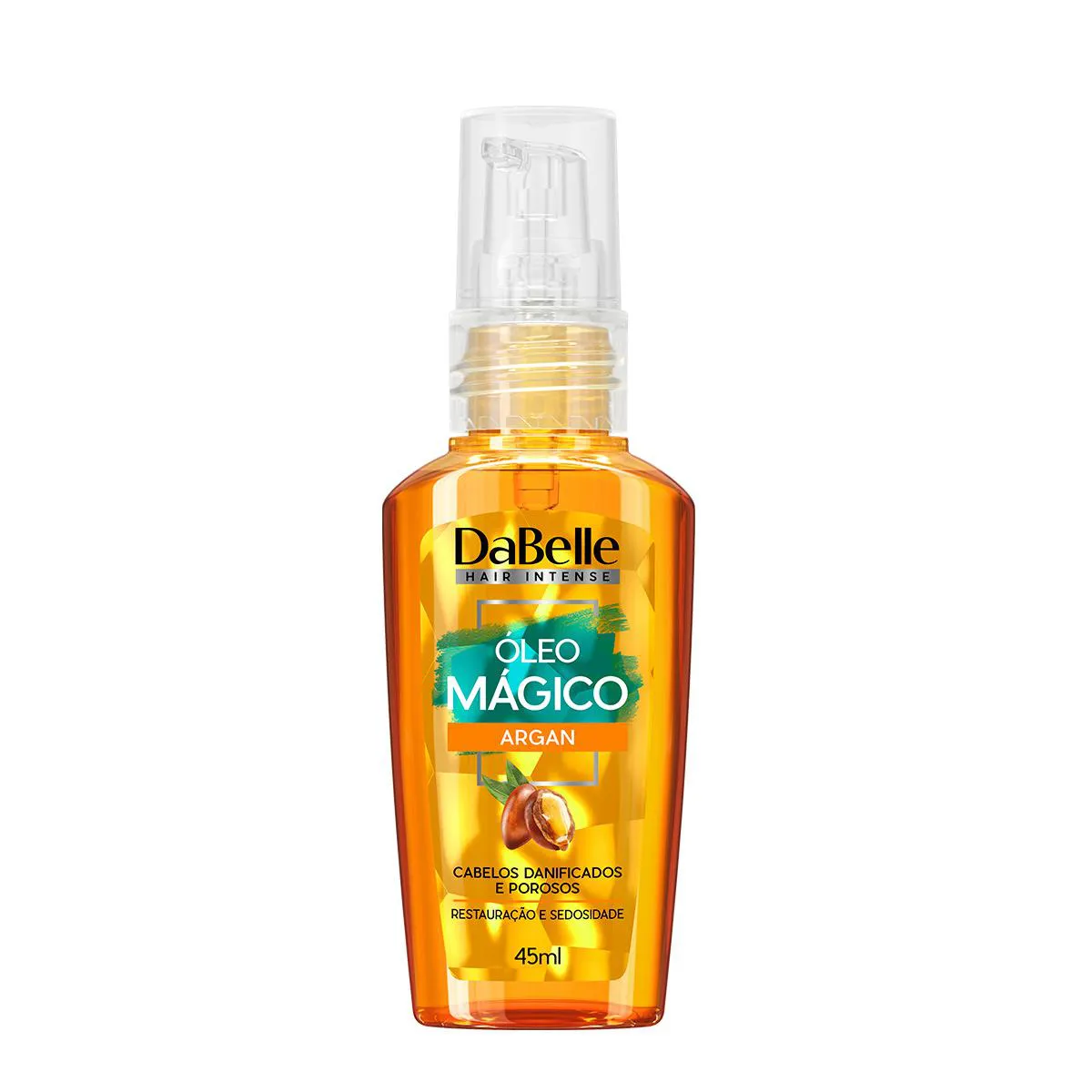 Óleo Mágico Dabelle Argan Cabelos Danificados 45ml