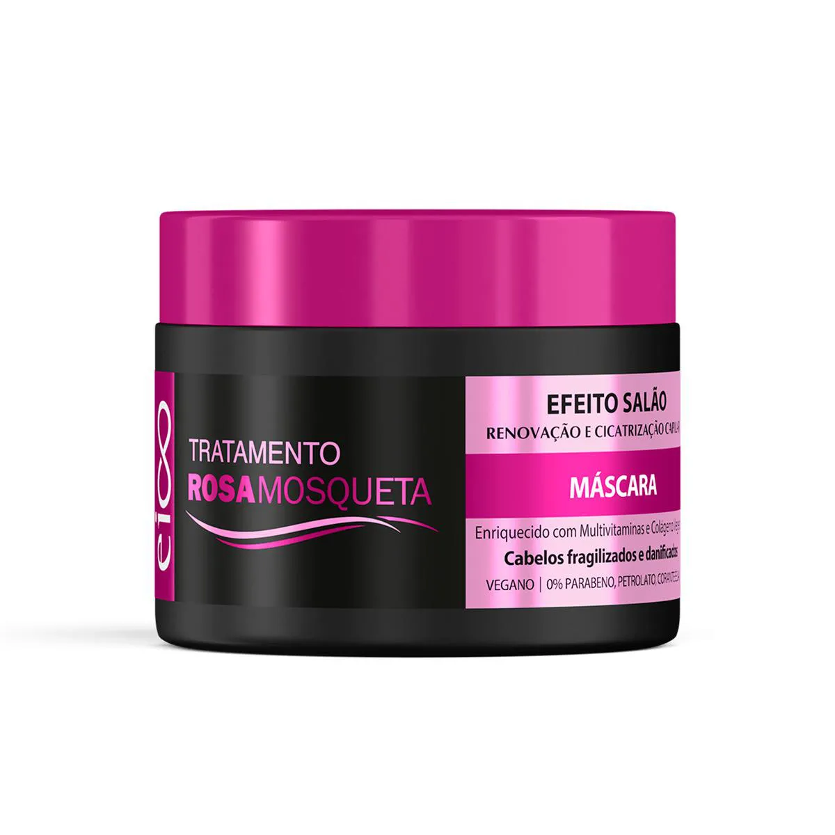 Máscara de Tratamento Eico Rosa Mosqueta Efeito Salão 270ml