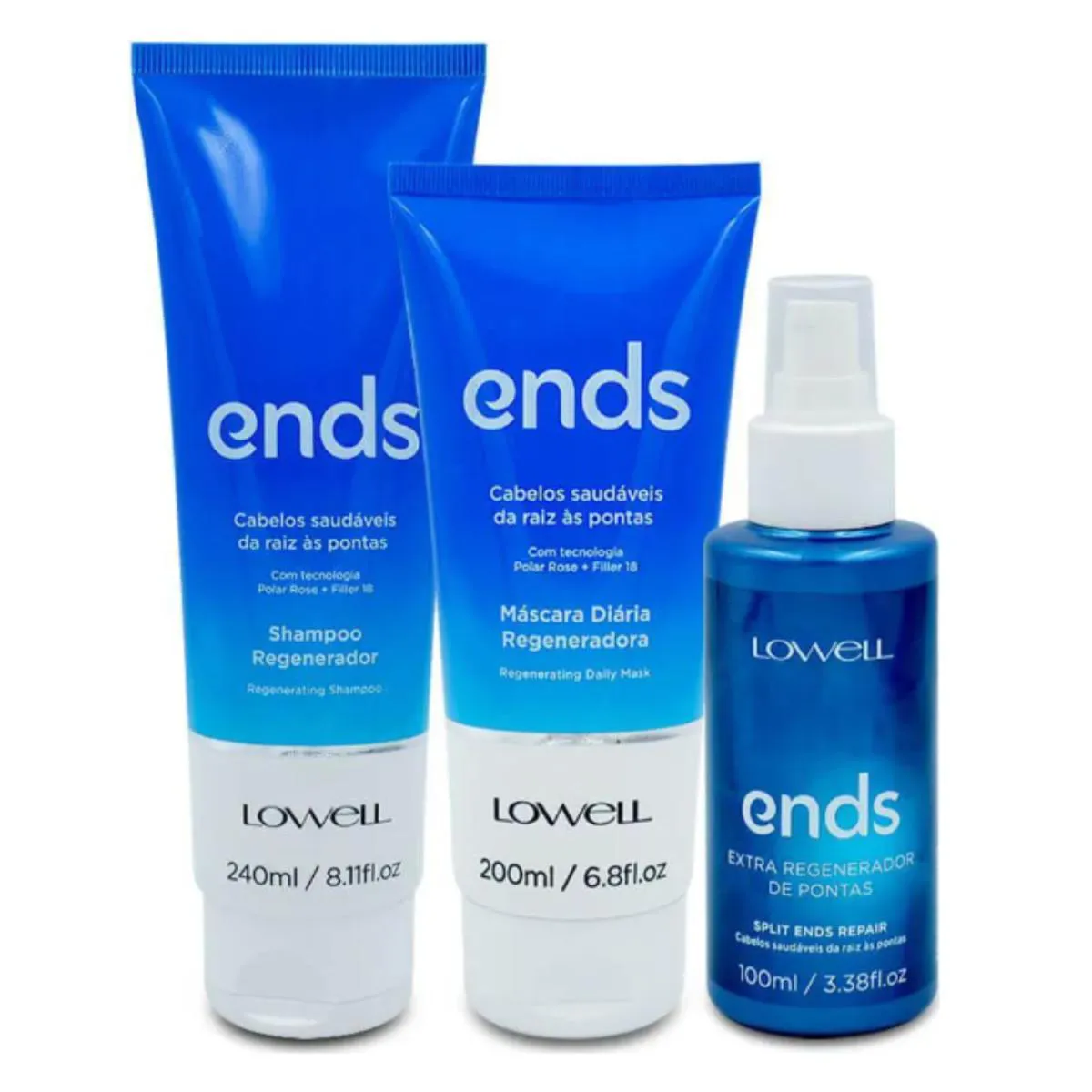 KIT LOWELL ENDS (3 PRODUTOS)