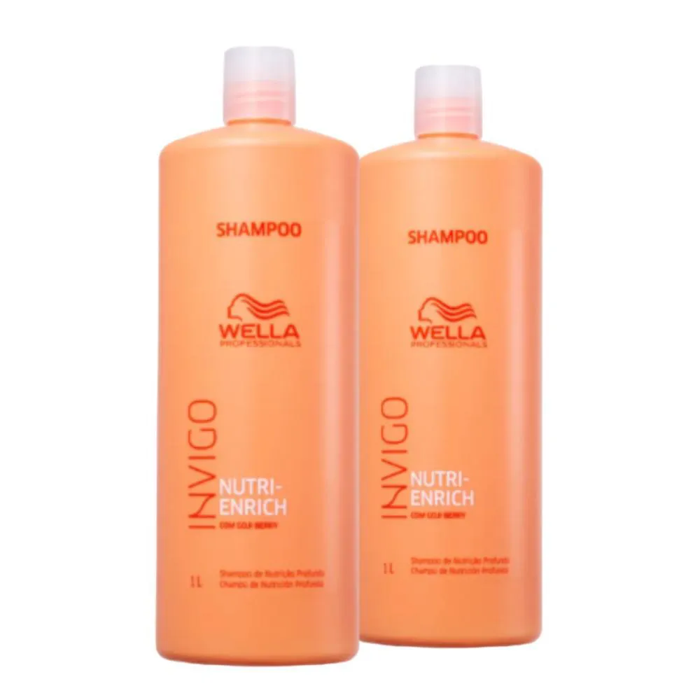 KIT WELLA NUTRI-ENRICH 2X SHAMPOO 1L