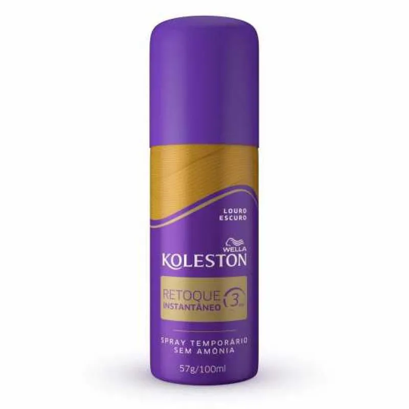 RETOQUE INSTANTÂNEO KOLESTON LOURO ESCURO SPRAY 100ML