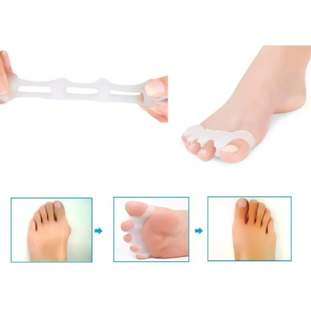 PAR TRANSPARENTE SILICONE SEPARADOR PéS JOANETE