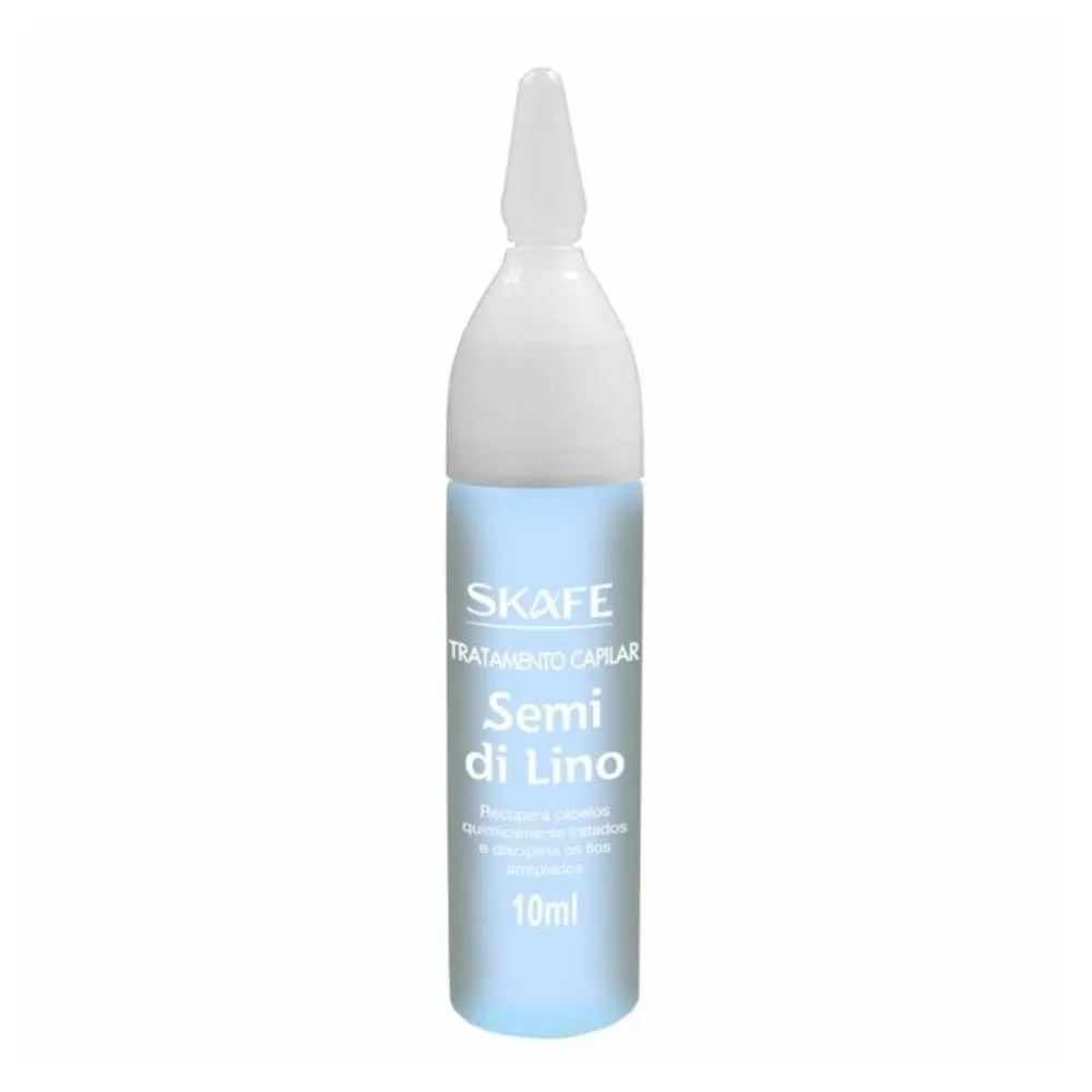 SKAFE TRATAMENTO CAPILAR SEMI DI LINO 10ML