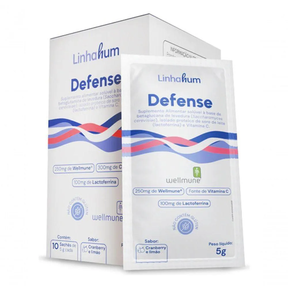 SUPLEMENTO DEFENSE IMUNOESTIMULANTE PARA IMUNIDADE LINHAHUM