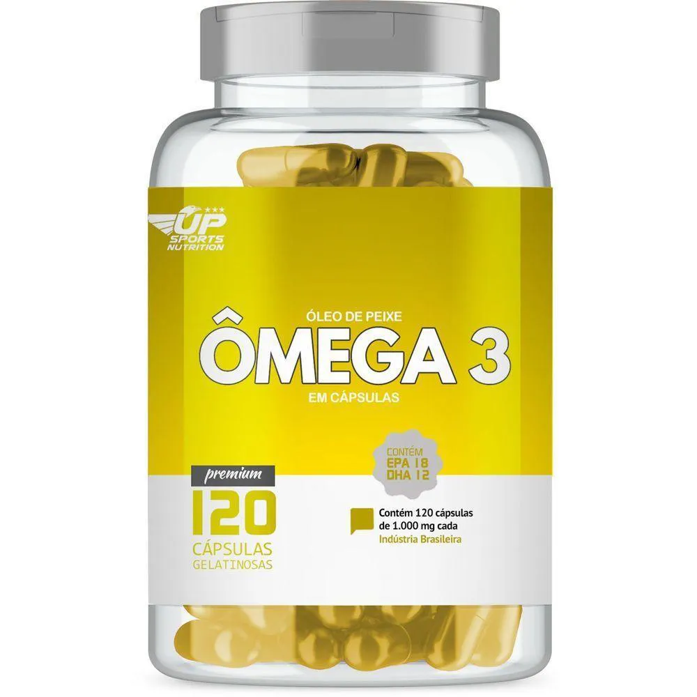 OMEGA 3 1000MG COM 120CAPS UP SPORTS NUTRITION