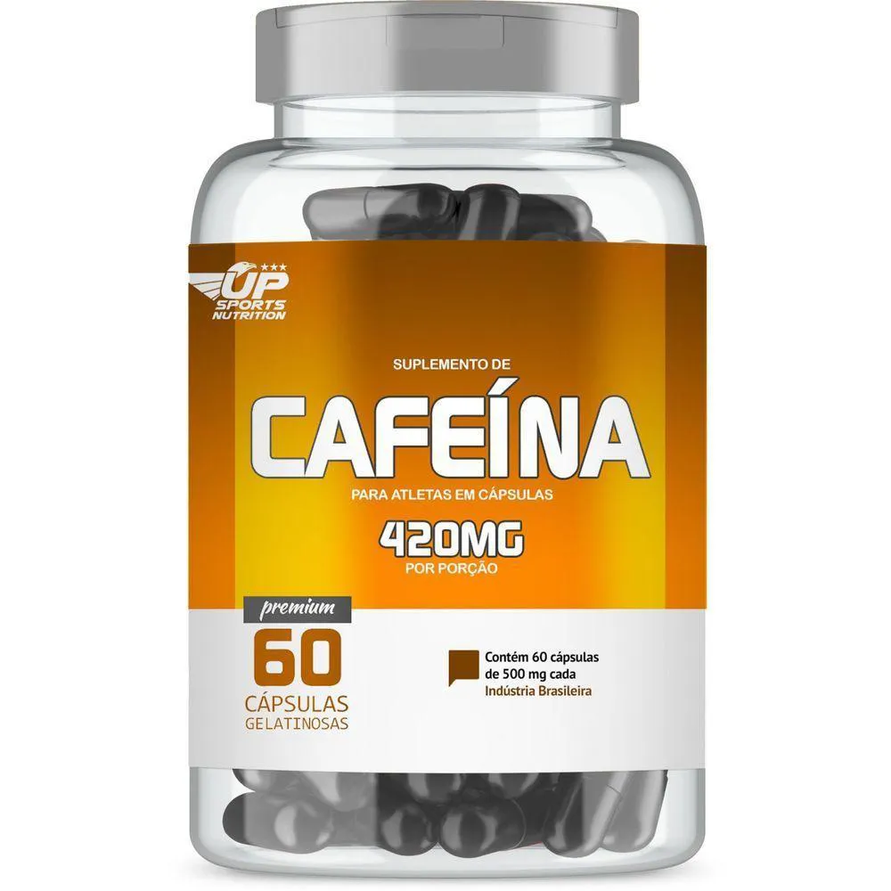 CAFEíNA 420MG COM 60CAPS UP SPORTS NUTRITION