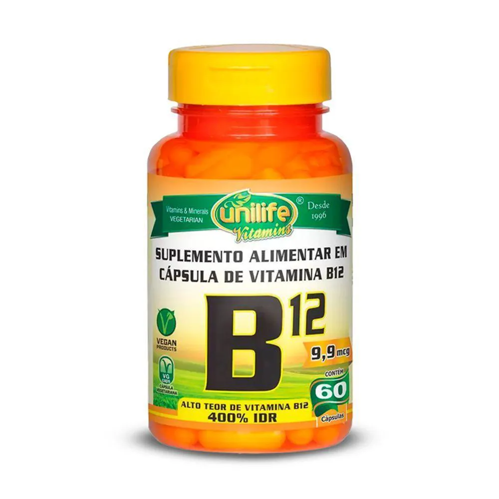 VITAMINA B12 CIANOCOBALAMINA 60CAP