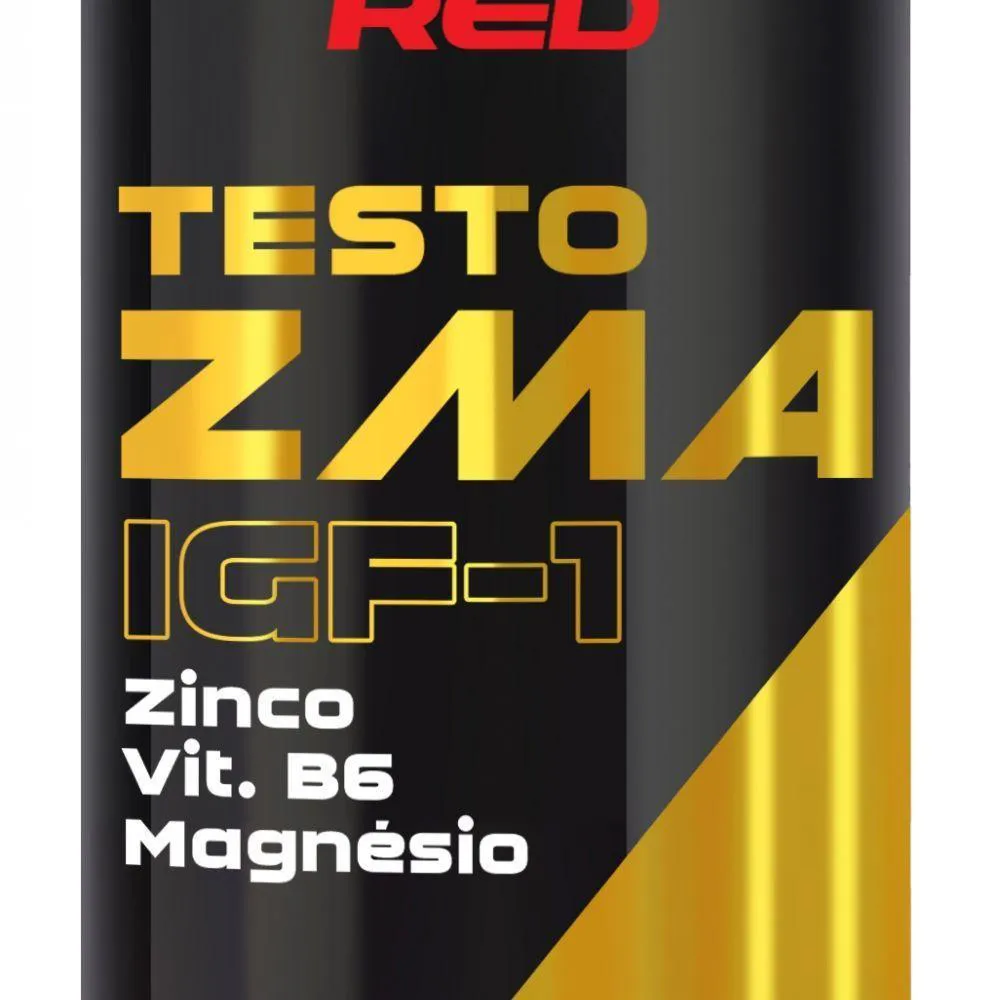 SUPLEMENTO VITAMíNICO MINERAL RED TESTO ZMA IGF-1 COM 60 TABS