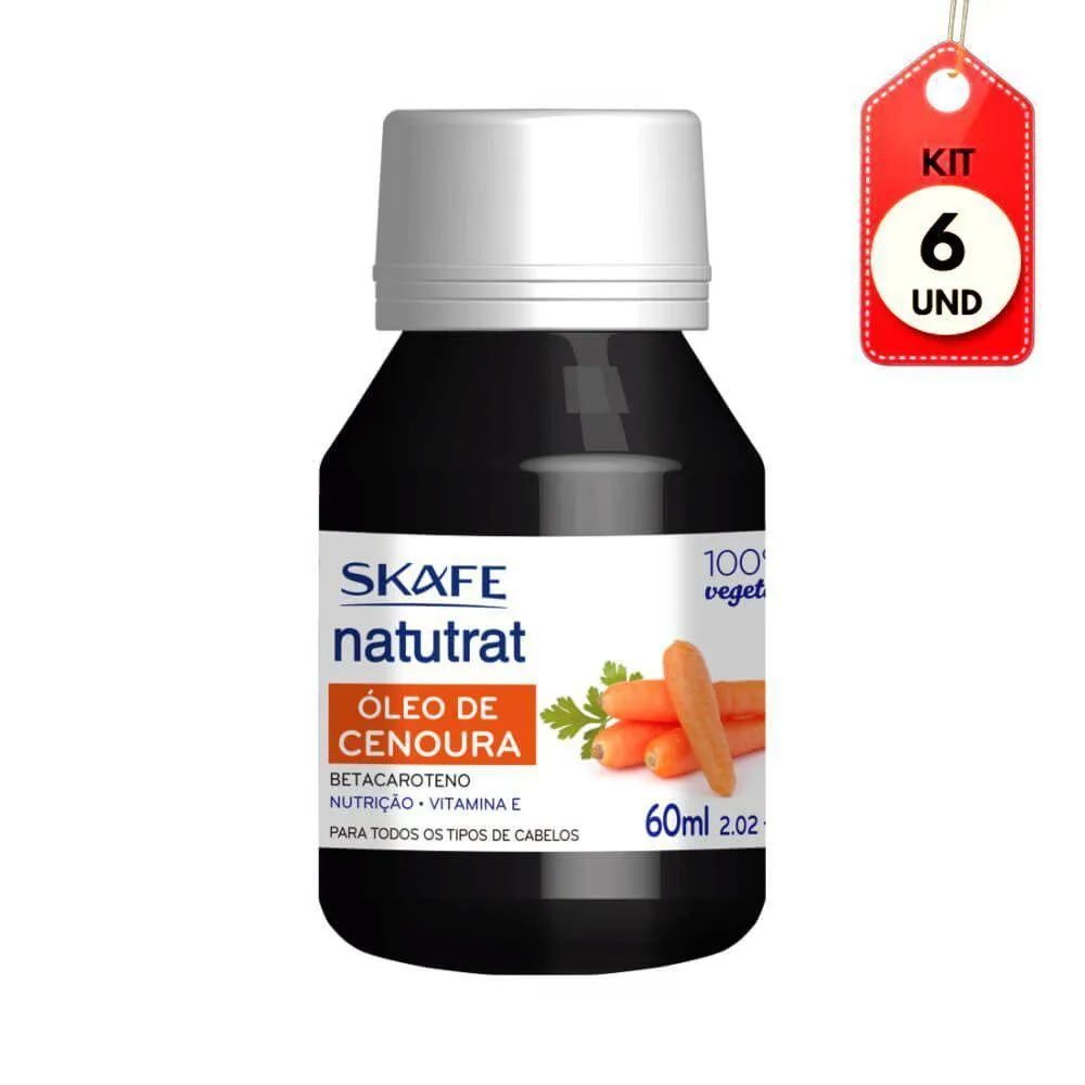 KIT C-06 SKAFE NATUTRAT óLEO DE CENOURA 60ML