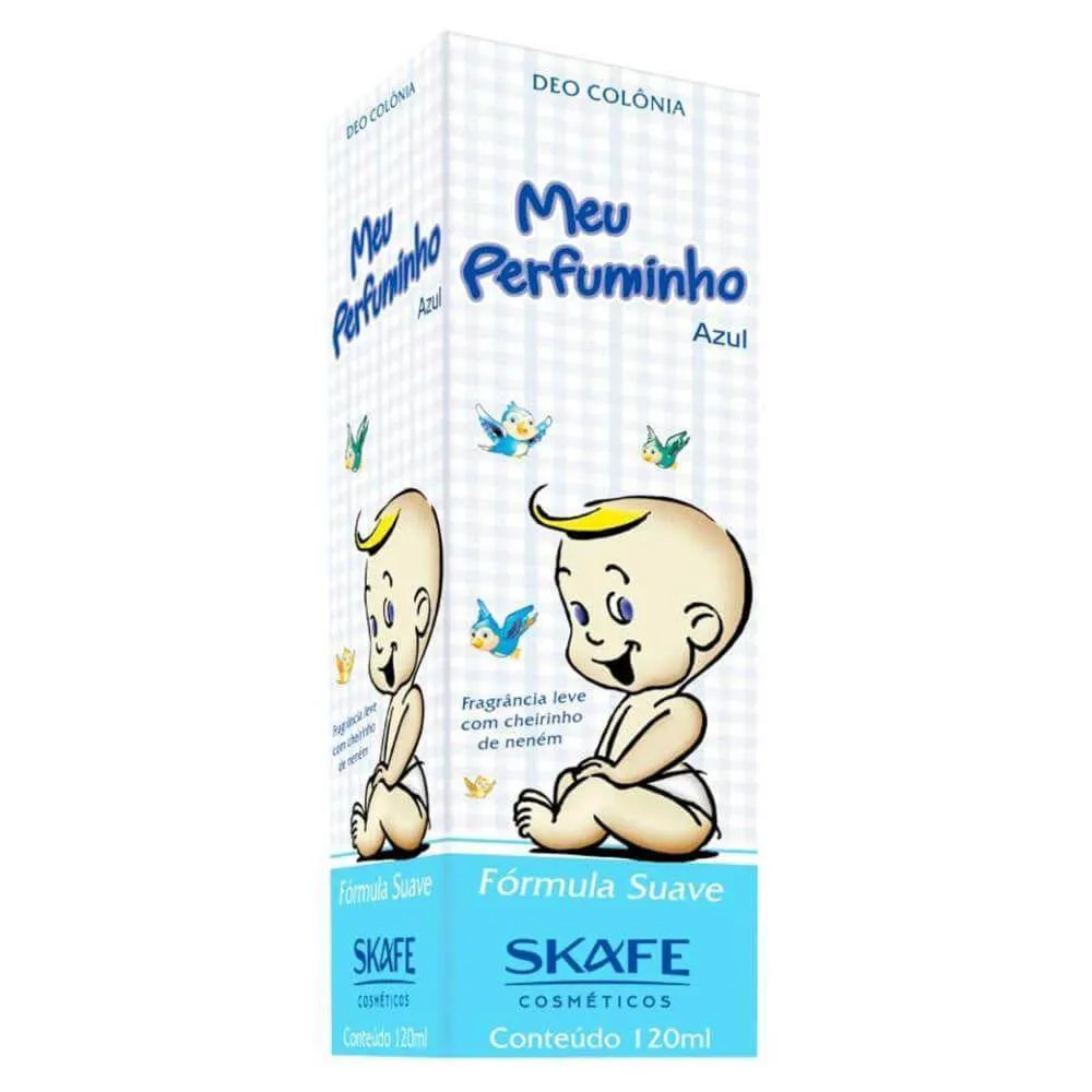SKAFE MEU PERFUMINHO COLôNIA INFANTIL AZUL 120ML