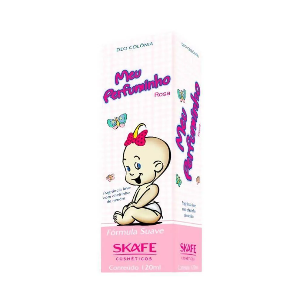 SKAFE MEU PERFUMINHO ROSA COLôNIA 120ML
