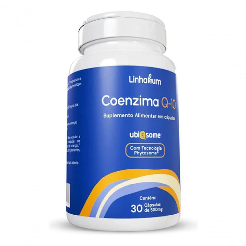 KIT 2 COEZIMA Q-10 SUPLEMENTO ALIMENTAR 30 CáPSULAS LINHAHUM