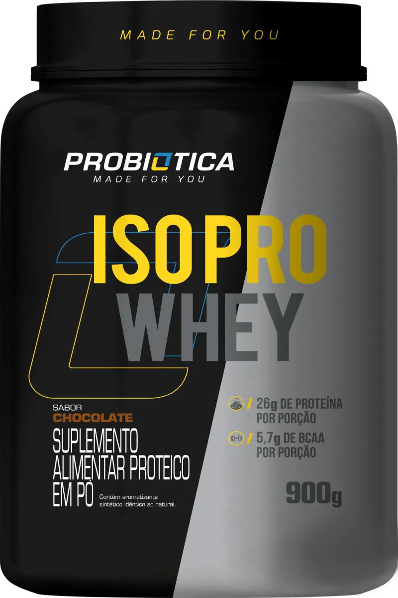 ISO PRO WHEY POTE 900 GR CHOCOLATE