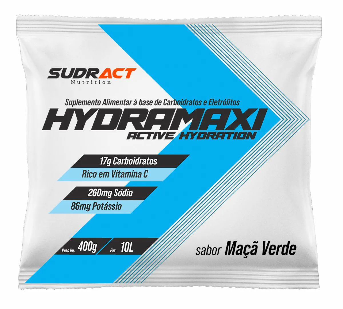 HYDRAMAXI POUCH 400G - MAÇÃ VERDE