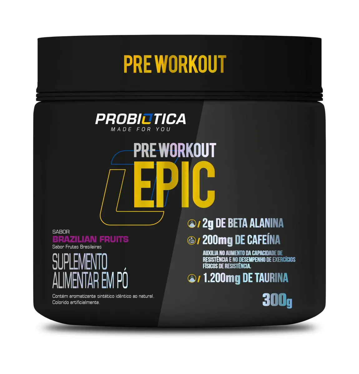 EPIC POTE 300G SABOR BRAZILIAN FRUITS