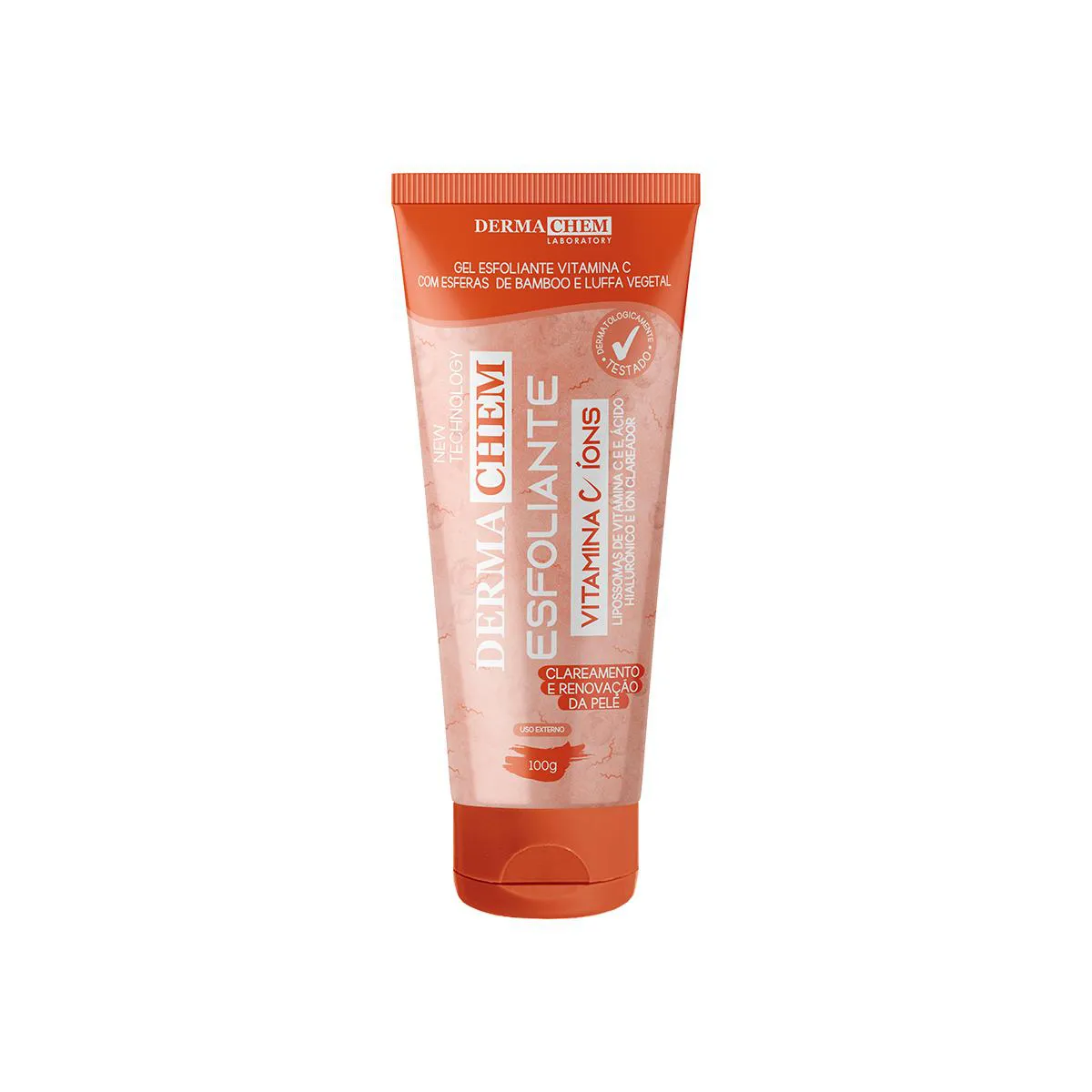 DERMACHEM ROSA MOSQUETA - GEL ESFOLIANTE FACIAL 100G Vitamina C