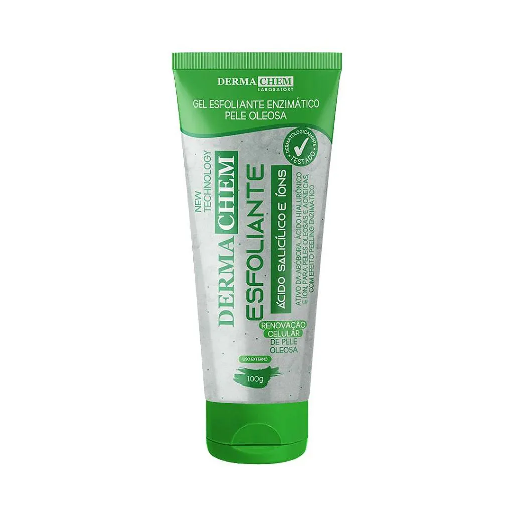 DERMACHEM ROSA MOSQUETA - GEL ESFOLIANTE FACIAL 100G Ácido Salicílico