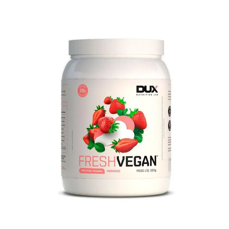 FRESH VEGAN (520G) - SABOR: MORANGO