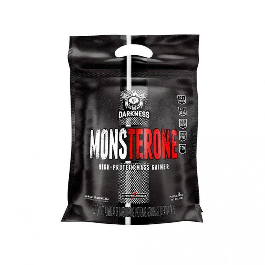 MONSTERONE MASS (3KG) - SABOR: BAUNILHA