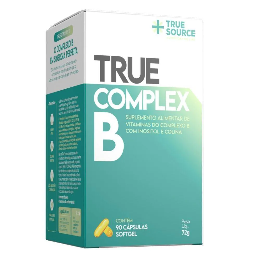 TRUE COMPLEX B (90 SOFTGELS) - PADRãO: ÚNICO