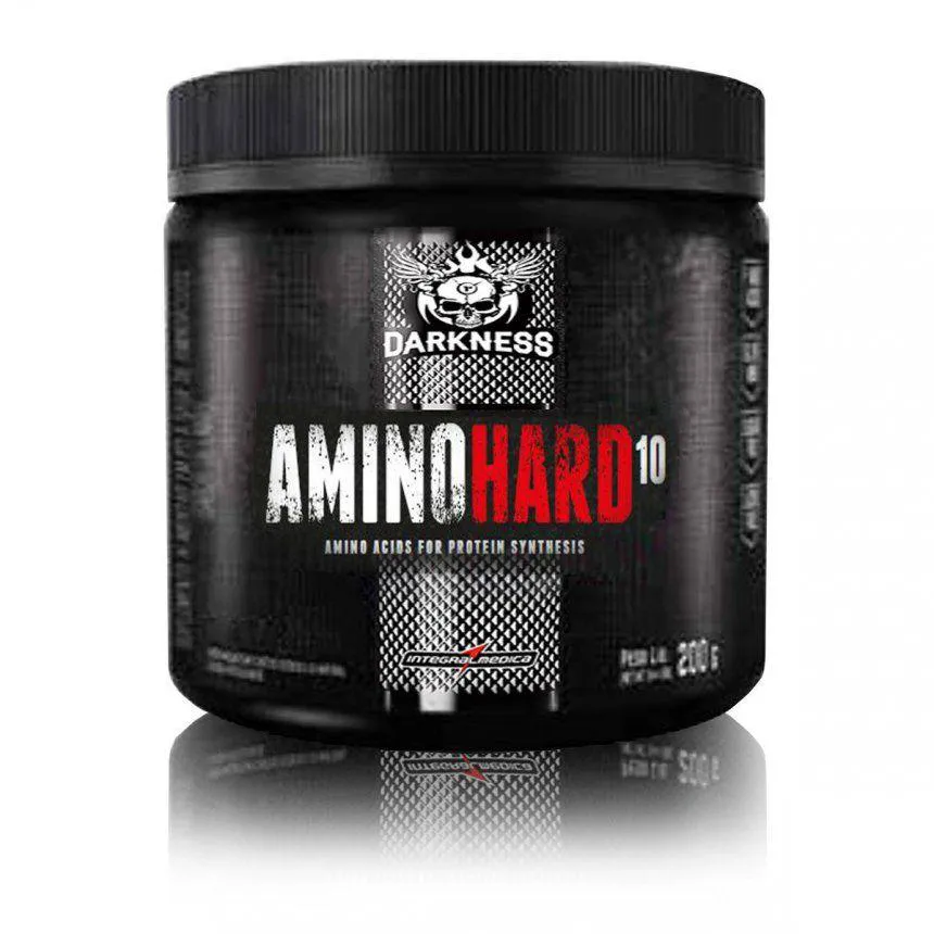 AMINO HARD 10 DARKNESS (200G) - SABOR: FRUTAS VERMELHAS