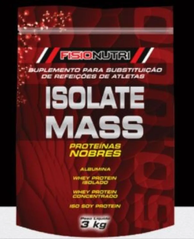 ISOLATE MASS 50.000 (3KG) - SABOR: MORANGO