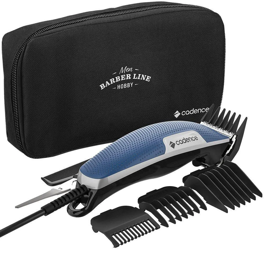 MáQUINA DE CORTAR BARBER LINE COM NECESSAIRE CADENCE 220V