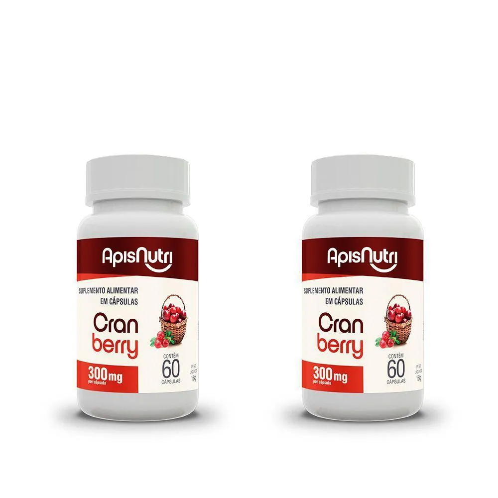 KIT 2 - CRANBERRY - 60 CáPSULAS - DNA VERDE