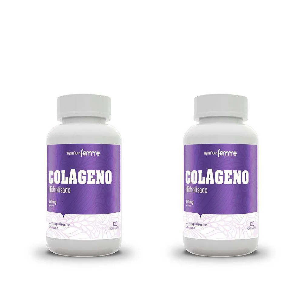 COLáGENO HIDROLISADO SUPLEMENTO KIT 2 UNIDADES 120 CáPSULAS - DNA VERDE