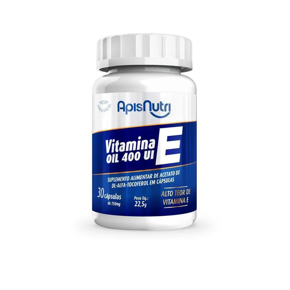 SUPLEMENTO DE VITAMINA E OIL - 60 CAPSULAS - DNA VERDE