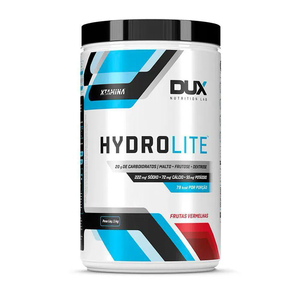 SUPLEMENTOS HIDROELETROLITICO HYDROLITE 1KG FRUTAS VERMELHAS DUX NUTRITION