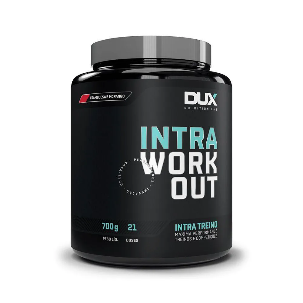 INTRA-TREINO 700G INTRA WORKOUT FRAMBOESA COM MORANGO DUX NUTRITION