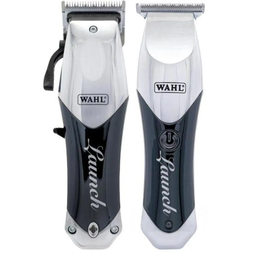 KIT DE MáQUINA DE CORTE E ACABAMENTO WAHL LAUNCH BIVOLT